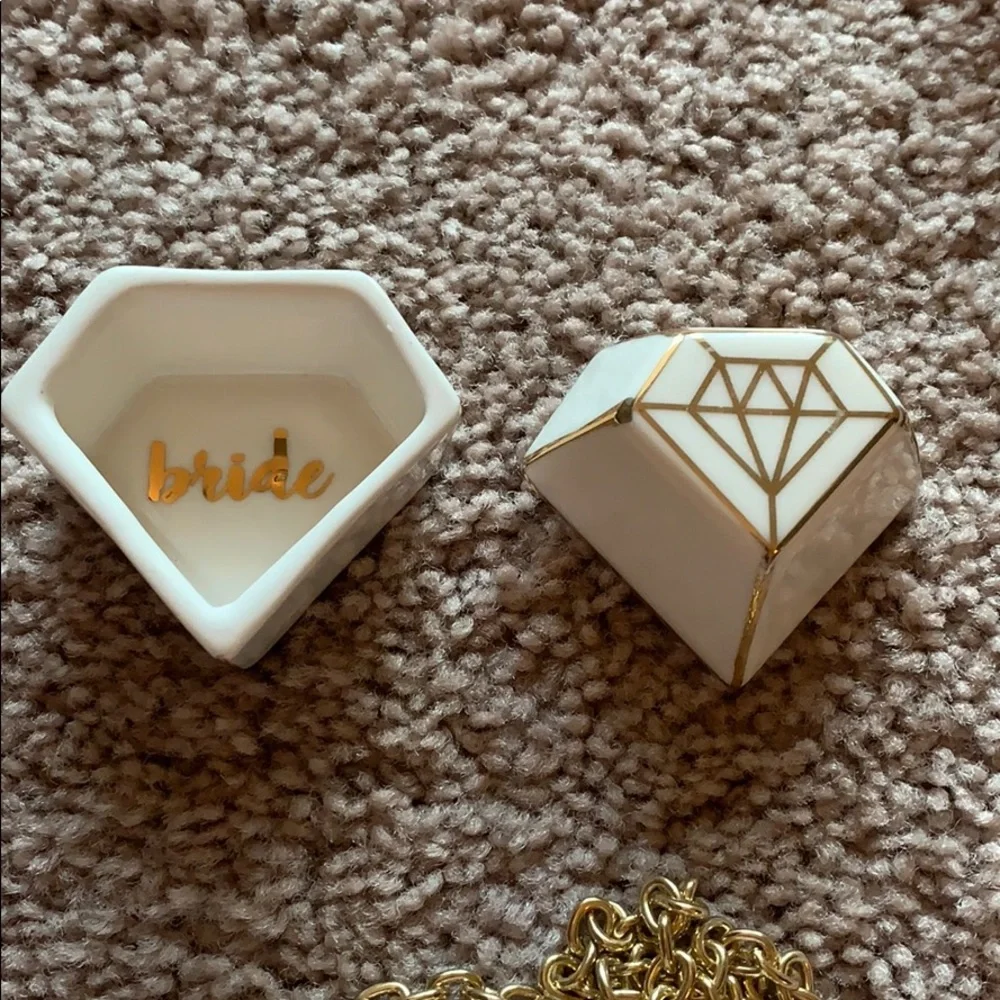 “Bride” ring dish